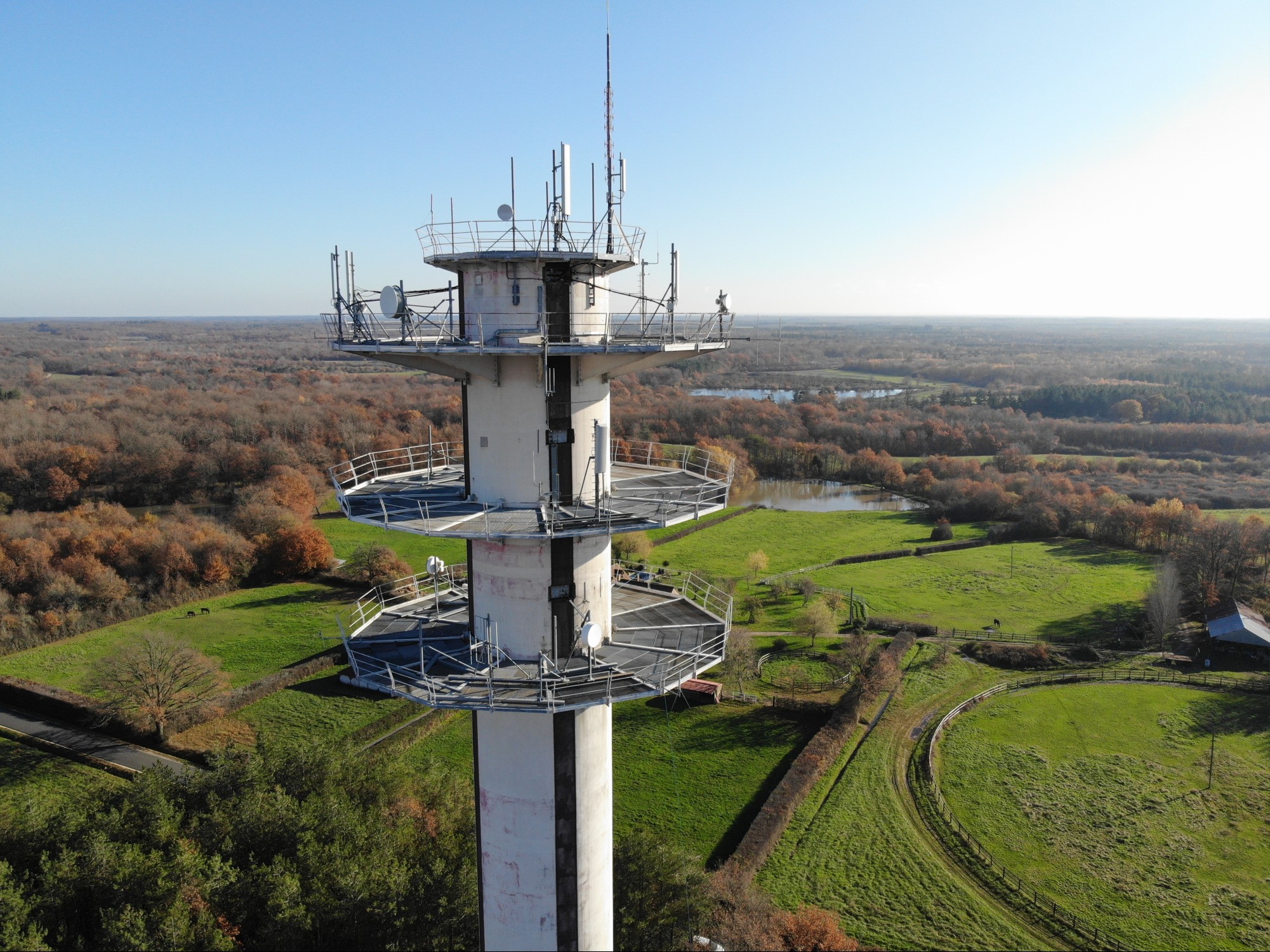 Inspection tour telecom
